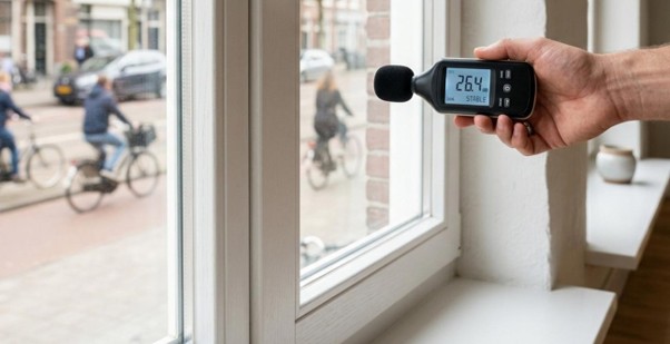 Hoeveel decibel dempen houten kozijnen